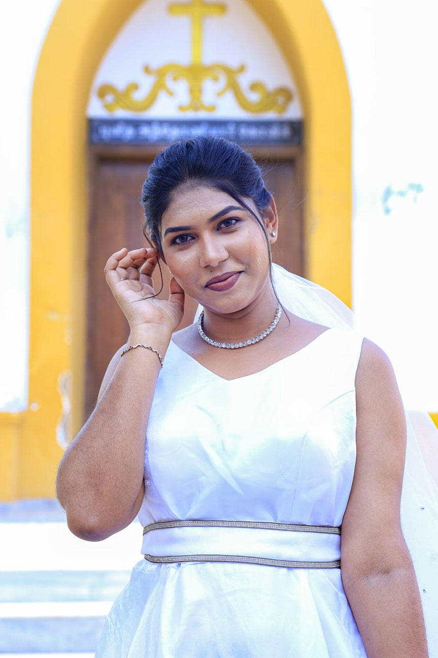 Christian bridal makeover at Yansha Makeover
